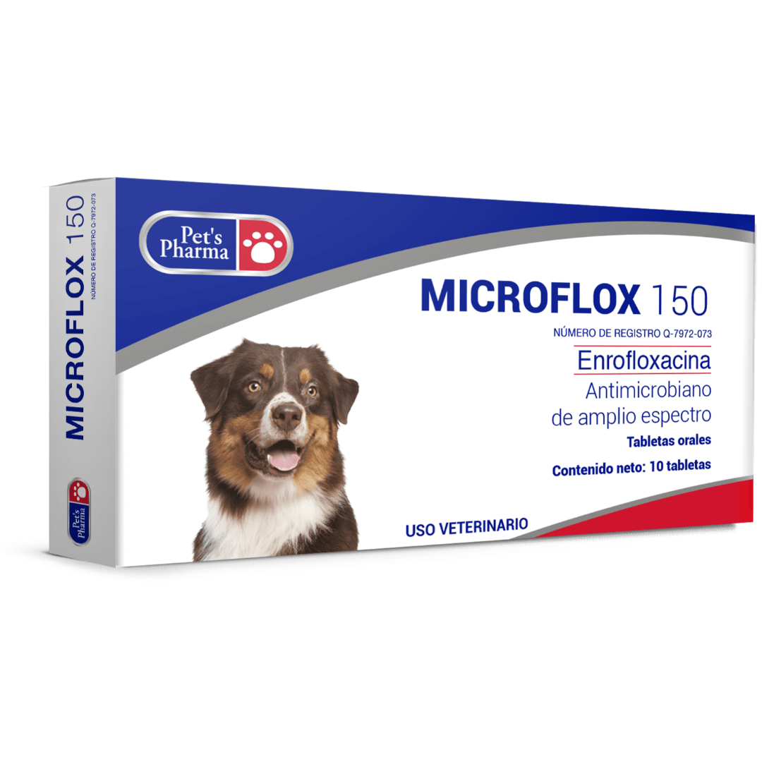 Productos Microflox 150 - 10 Tabletas Pet's Pharma Productos Microflox 150 - 10 Tabletas Pet's Pharma